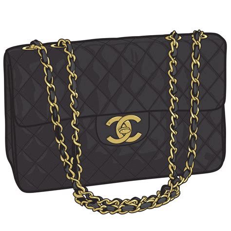 chanel cartoon bag